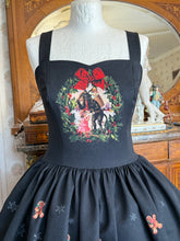 Load image into Gallery viewer, Krampus Black Dress