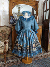 Load image into Gallery viewer, Ocean OP (sea blue, black , light blue )