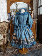 Load image into Gallery viewer, Ocean OP (sea blue, black , light blue )