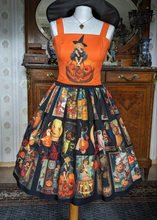 Load image into Gallery viewer, Vintage Halloween skirt