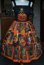 Load image into Gallery viewer, Vintage Halloween skirt