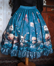 Load image into Gallery viewer, Ocean Skirt ( Black, Sea blue, Light Blue)