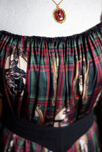 Load image into Gallery viewer, Krampus long silk dress