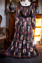 Load image into Gallery viewer, Krampus long silk dress
