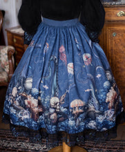 Load image into Gallery viewer, Ocean Skirt ( Black, Sea blue, Light Blue)