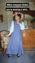 Load and play video in Gallery viewer, Edwardian  Skirt-trousers- (Different colors)