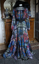 Load image into Gallery viewer, Long stained glass dress