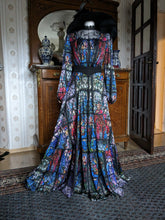 Load image into Gallery viewer, Long stained glass dress