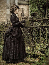 Load image into Gallery viewer, Victorian Bustle Day Dress
