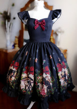 Load image into Gallery viewer, Christmas Special Krampus Dress Black