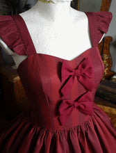Load image into Gallery viewer, Christmas Special Krampus Dress burgund