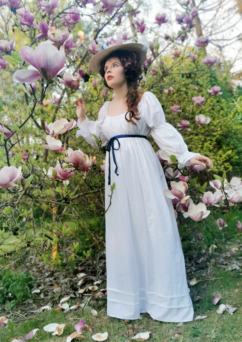 Chemise dress white or black Duchess Milianda