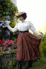 Load image into Gallery viewer, Victorian Skirt with Shirring (Different colors)
