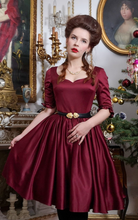 Load image into Gallery viewer, Burgundy boudoir