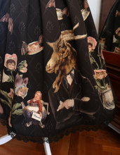 Load image into Gallery viewer, Teenage Witch Black Skirt