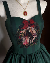 Load image into Gallery viewer, Krampus Green Dress