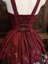 Load image into Gallery viewer, Krampus Dress Red