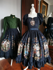 Rococo Dance Macabre Dress Special - (Black, blue , pink)