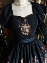 Load image into Gallery viewer, Rococo Dance Macabre Dress Special - (Black, blue , pink)