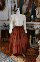 Load image into Gallery viewer, Elegant Edwardian Blouse (real pearls)