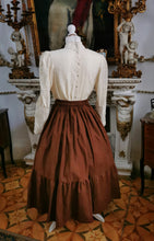 Load image into Gallery viewer, Victorian Skirt with Shirring (Different colors)

