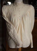 Load image into Gallery viewer, Elegant Edwardian Blouse (real pearls)
