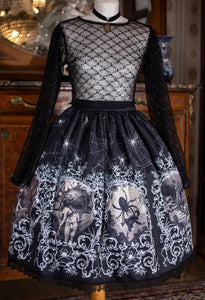 Spider skirt black