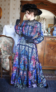 Long stained glass dress