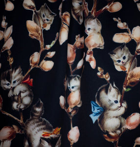 Catkins Ecru - OP (ecru or black )