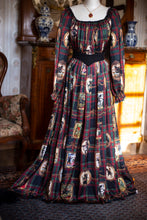 Load image into Gallery viewer, Krampus long silk dress

