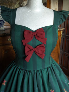 Christmas Special Krampus Dress green