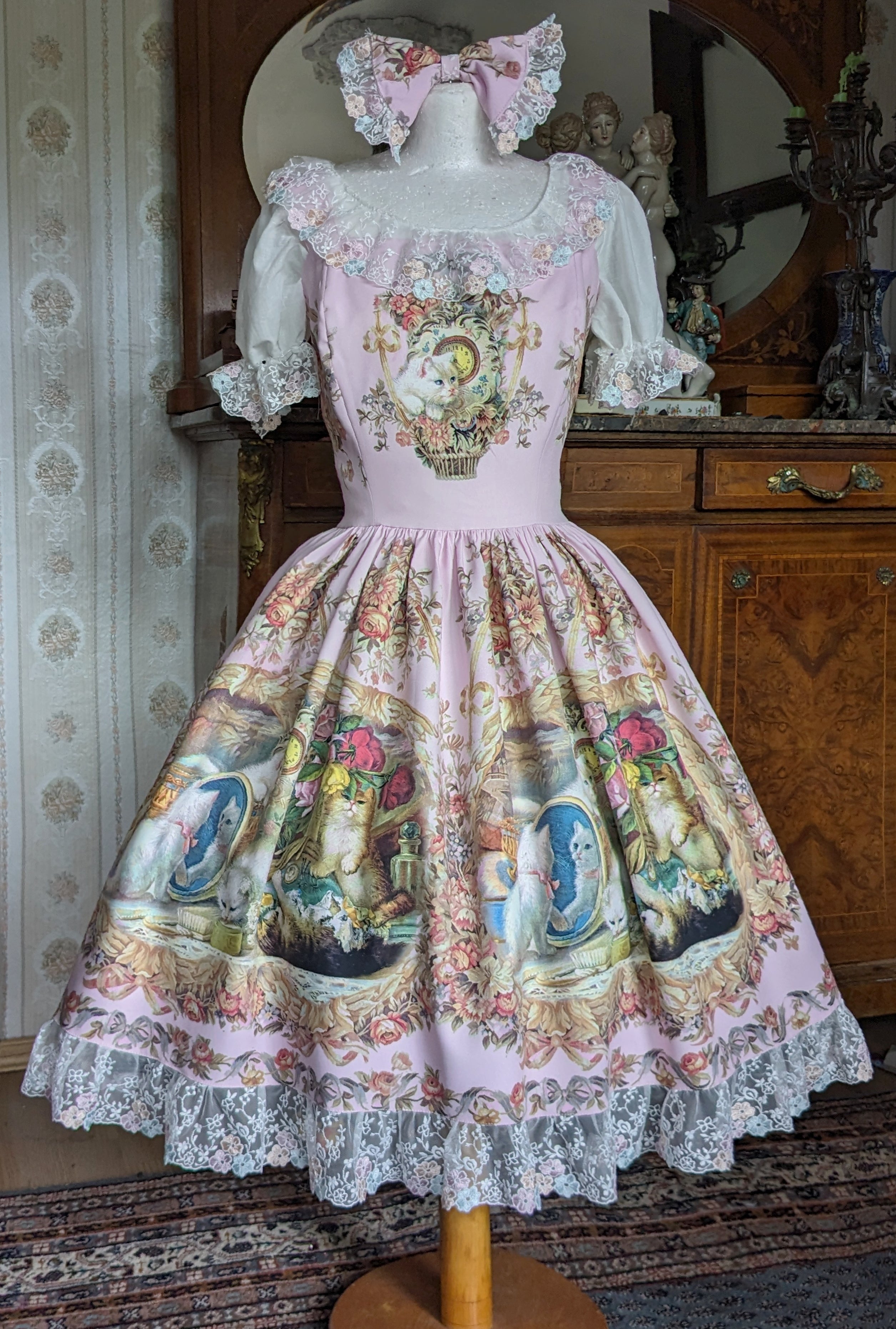 BABY 猫耳 しっぽ Salon de the Minette JSK BABY 猫耳 しっぽ Salon de the Minette JSK