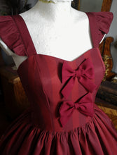 Load image into Gallery viewer, Christmas Special Krampus Dress burgund
