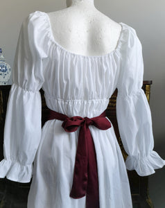 Chemise dress (white or black)