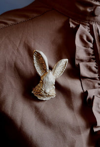 Rabbit Brooch