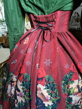Load image into Gallery viewer, Krampus
Skirt burgund - High waisted

