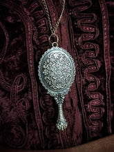 Load image into Gallery viewer, Victorian Mirror Necklace

