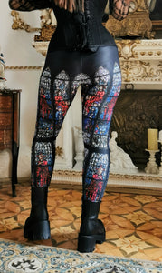 Holy Stained Glass-Leggings