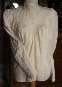 Elegant Edwardian Blouse (real pearls)