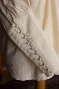 Elegant Edwardian Blouse (real pearls)