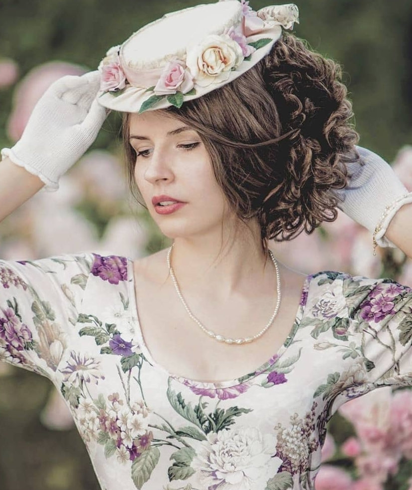 Pink Rococo Hat Rococo Hats
