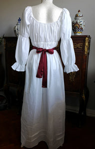 Chemise dress (white or black)