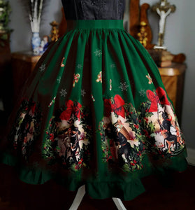 Krampus Green 
Skirt