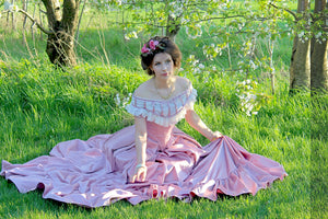 Victorian Ball Dress -Crinoline